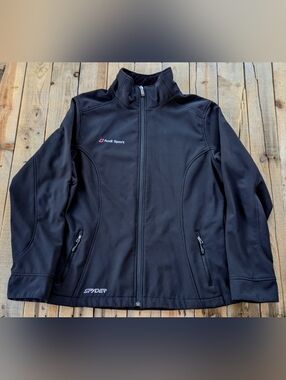 2000's Audi sport Spyder jackets  women's size XL  measurements 21 inches x 26